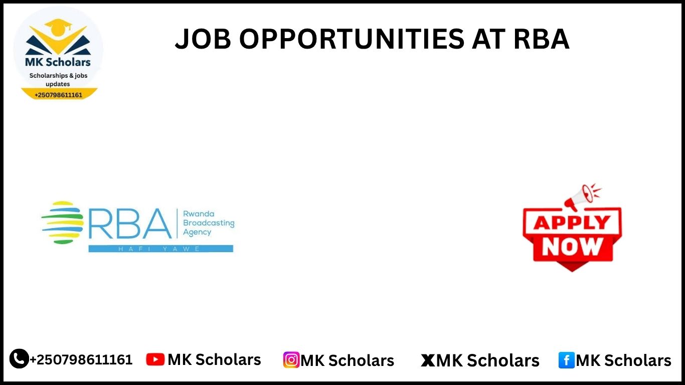JOB OPPORTUNITIES AT RBA